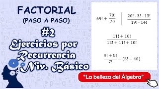 Factorial 27  Recurrencia Básico  Ejercicios Resueltos  Número Factorial [upl. by Eiblehs157]