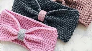 How to crochet a headband for beginners a crochet buckle new crochet stitch [upl. by Neelsaj]