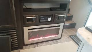 2019 Jayco 295 BHOK ot BHDS fireplace installation [upl. by Erie896]