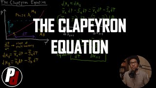 The Clapeyron Equation  Physical Chemistry I  057 [upl. by Yecrad]