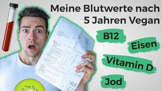 Meine Blutwerte nach 5 Jahren Vegan mit Experten Niko Rittenau [upl. by Gentes]