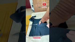 Sweater modification and scarf integrated hat Part 05 [upl. by Vernen]