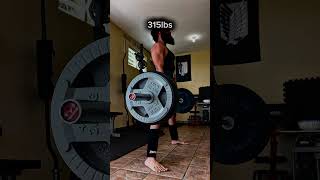 Deadlift warm up to 335lb  152kg workoutmotivation deadlift powerlifting [upl. by Hutchings879]