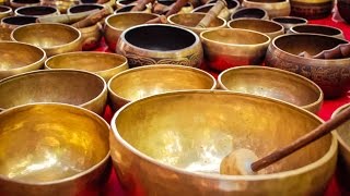 6 Hour Powerful Tibetan Bowl Music Chakra Healing Meditation Music Relaxation Music ☯2076 [upl. by Nylinnej]