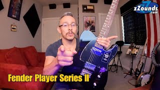 Fender Player Series II Telecaster HH  Demo  Review [upl. by Eiralih]