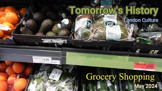 Grocery Shopping in London on Sloane Avenue  Tomorrows History TV London Culture Series 2024 [upl. by Llerehc]