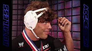 Kurt Angle comments on Edge and his hair  SmackDown 2002 [upl. by Ahsaya]