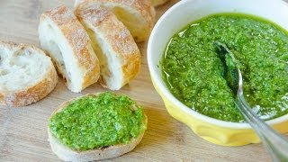 Basil Pesto Recipe [upl. by Rajewski797]