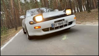 Посмотрели на колесницу пацанов 90х легенду ралли toyota Celica T180 еще и в редком кузове купе [upl. by Adnorrehs]