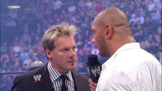 Batista addresses the WWE Universe [upl. by Atiniuq790]