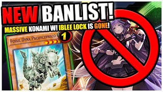 NEW MASSIVE BANLIST Best One In a Long Time BANLIST LIVE REACTION  YuGiOh Master Duel [upl. by Air]