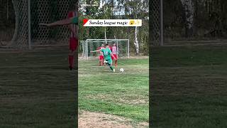 That curve 💀💀 football soccer skills sports goal [upl. by Nauqit]