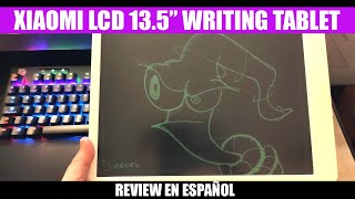 Xiaomi LCD WRITING TABLET 135 Pulgadas   Review en español [upl. by Norod]