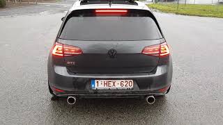 Mk7 GTI Performance straight pipe DSG [upl. by Keegan265]