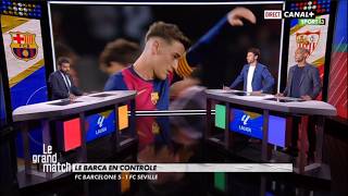 HBeye BARÇA 51 SEVILLE  LE BARCA A ÉCRASER SÉVILLE AVANT DE DÉTRUIRE LE REAL MADRID [upl. by Ennaeel]