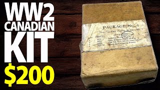 200  WW2 Canadian Army 20 MM Cleaning Kit Unboxing  Military Surplus  Military Antiques Toronto [upl. by Llennoc]