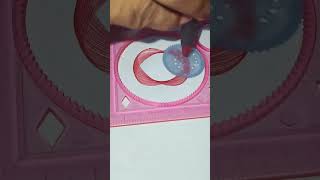 Spirograph amazing pattern 🎭 spirograph drawing satisfying shorts plz subscribe 🙏🏼 [upl. by Boaten426]