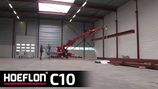 HOEFLON C10  Spider Crane [upl. by Gerdi]