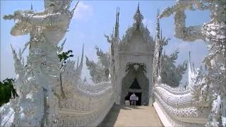 White temple  Wat Rong Khun  Chiang Rai [upl. by Nnyleahs]