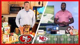 Super Bowl LVIII 49ers vs Chiefs Game Day Party Ideas [upl. by Lerak]