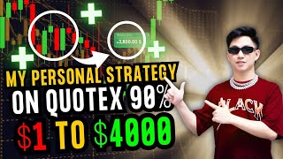 🔥 FROM 1 TO 4000 WITH BINARY OPTIONS  Guaranteed Quotex Strategy  Quotex Live Trading [upl. by Eiloj]