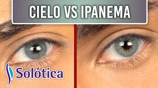 NEW Hidrocor Cielo vs Hidrocor Rio Ipanema  Natural Blue Contacts [upl. by Melitta]