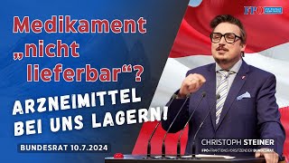 Medikament „nicht lieferbar“ Arzneimittel bei uns lagern [upl. by Suirauqram]