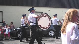 Aghadrumsee Flute Band 12th July 2013 Ballinamallard Co Fermanagh [upl. by Eseenaj951]