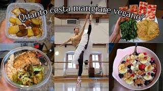 Una giornata nella vita di una BALLERINA🩰 Quanto spendo per mangiare VEGANO🌱 [upl. by Blackmun]