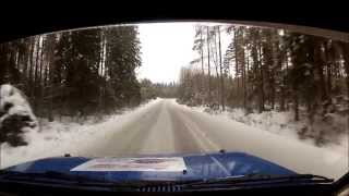 Kangasniemi ralli 2014 EK 2 SAMI JÄMSEN [upl. by Alinna445]