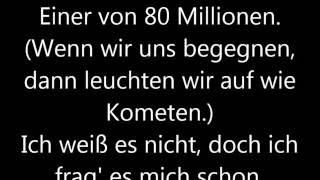 Max Giesinger  80 Millionen Lyrics [upl. by Ramraj727]