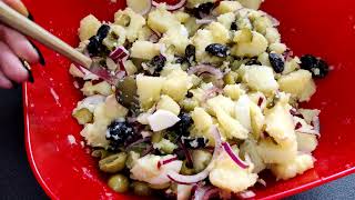 ☘️Quick Potato Salad Salata orientala [upl. by Aitropal297]