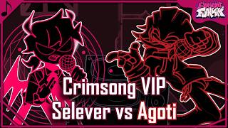 Crimsong VIP pero es Selever vs Agoti  Friday Night Funkin [upl. by Notgnirra]