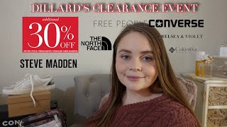 DILLARDS EXTRA 30 OFF CLEARANCE HAUL [upl. by Odey]