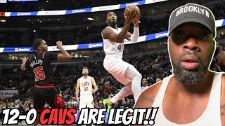 BROOKLYN FAN REACTS TO Cleveland Cavaliers vs Chicago Bulls Full Game Highlights [upl. by Saxen]