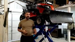 Harbor Freight Scissor Lift VS Tractors and SCUTs [upl. by Amado]