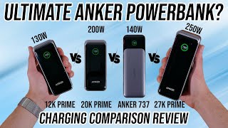 Whats the Ultimate Anker Power Bank  Testing and Charging Anker Prime vs Anker 737 [upl. by Nevah]