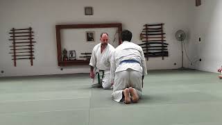 Sergio F examen 2do Kyu ShuHaRi Dojo Aikido 02112024 [upl. by Razatlab]