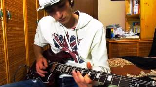 Daft Punk feat Julian Casablancas  Instant Crush guitar cover WITH SOLO  ForgetAboutYourLife [upl. by Tuneberg]