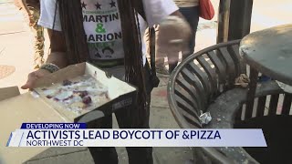 DC activists lead amppizza boycott [upl. by Line]