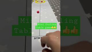 TABLE GAME MINI CURLING 5⭐️ FOR FUN [upl. by Oznerol]