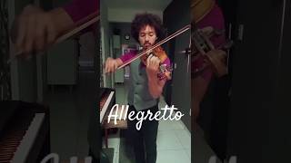 Allegretto Suzuki 1 Violin suzukiviolin violino [upl. by Lecirg]