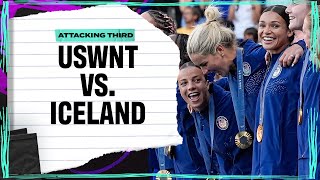 Starting XI Predictions For USWNT vs Iceland I Attacking Third [upl. by Montague]