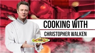 COOKING WITH CHRISTOPHER WALKEN [upl. by Eanod]