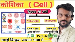 L6  Human Cell In Hindi  मानव कोशिका संरचना  Structure of Cell  Animal and plant cell [upl. by Terrilyn]