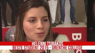 Drenthe College  Uitblinker 2015  Helenni Tsirakos [upl. by Ahsel]