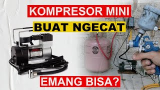 cara membuat kompresor mini untuk mengecat part2 [upl. by Anniahs641]