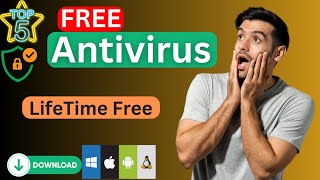 TOP 5 Free Antivirus  Best Free Antivirus for Windows 10 amp 11  Free Antivirus for Laptop and PC [upl. by Zamora]