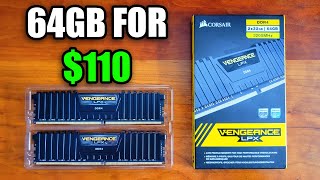 Corsair Vengeance LPX 64GB DDR4 Ram  Unboxing and Review [upl. by Yerd]