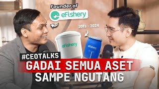 “Ga Sengaja” Bangun Perusahaan 22 Triliun ft Gibran CEO eFishery [upl. by Enal]